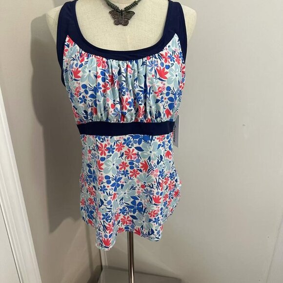 Womens Tankini Swimwear Sets Two Piece Swimsuits (XL) - Picture 6 of 7